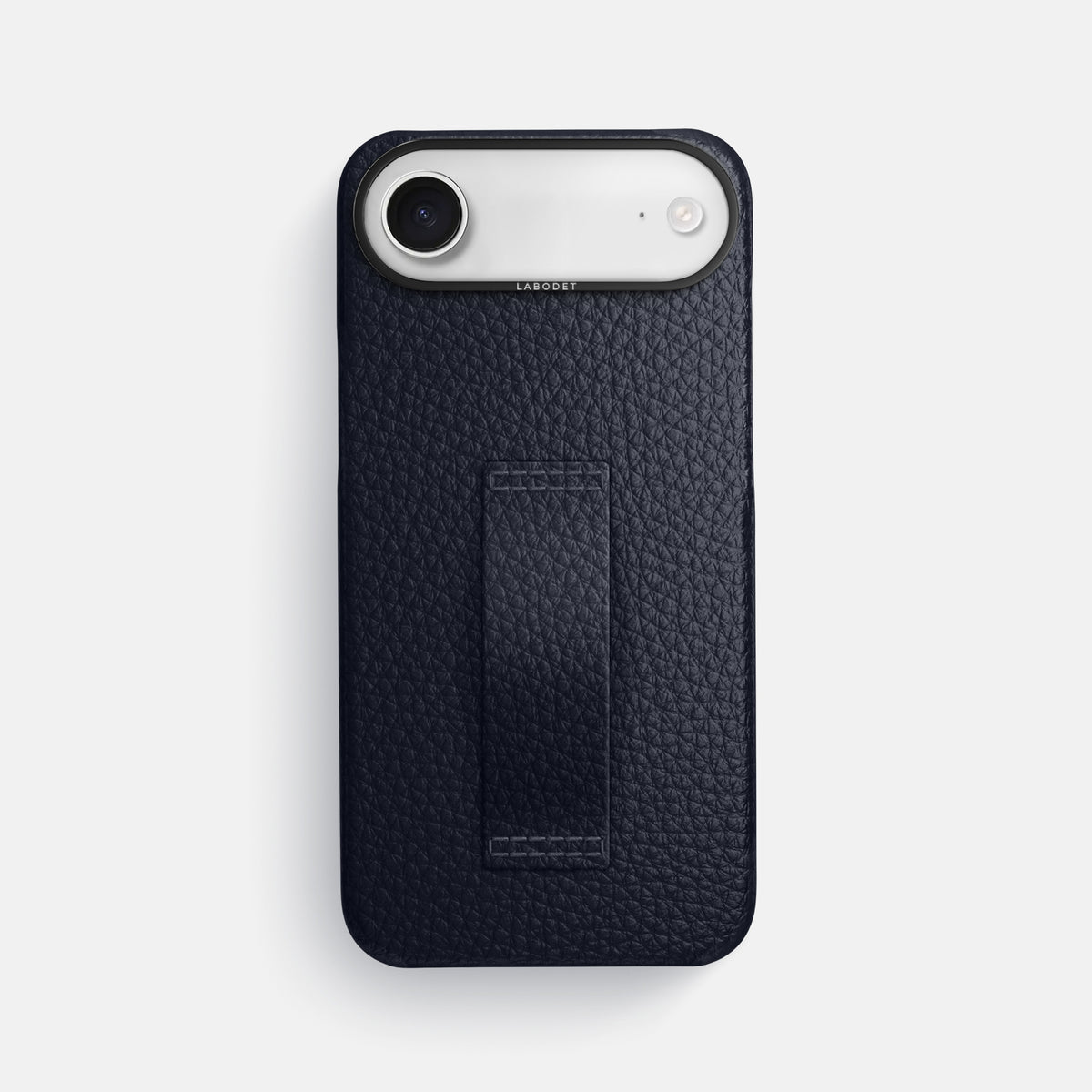 Finger Case For iPhone 17 Air In Calf -1 | Marine-Black