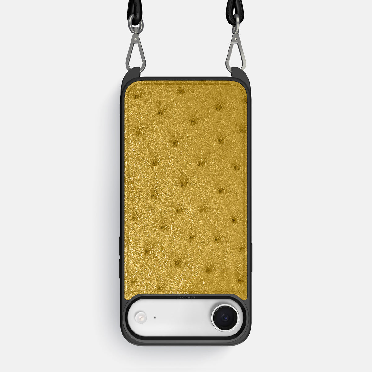Crossbody Sport Case For iPhone 17 Air In Ostrich -1 | Gold