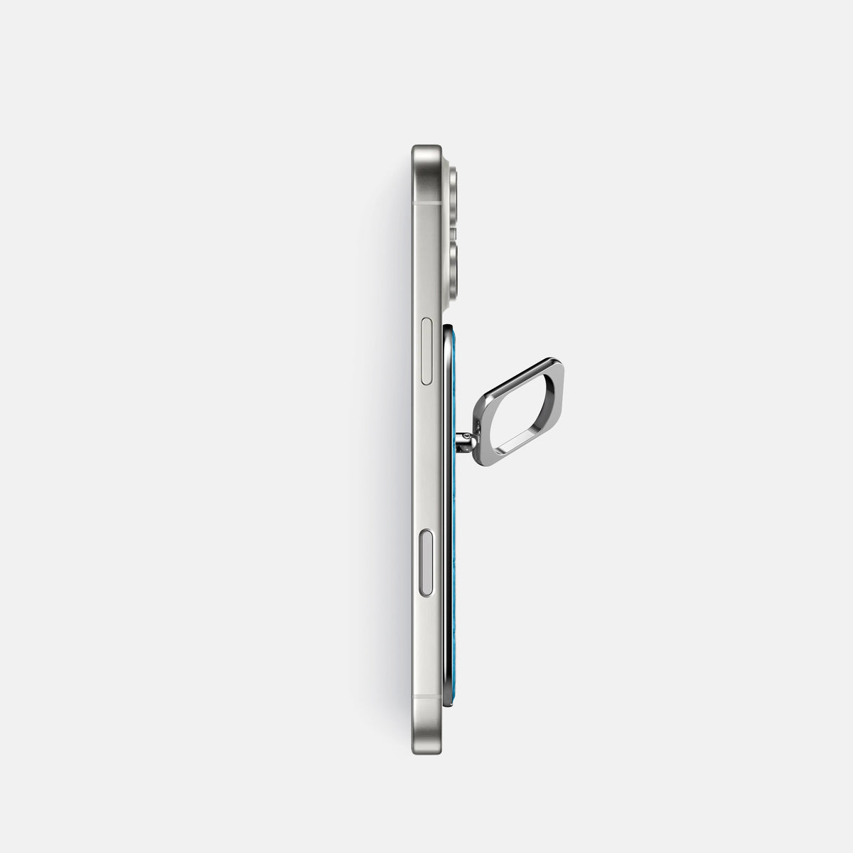 MagSafe Ring For iPhone 17 Pro In Alligator -3 | Curaçao-Blue-Steel