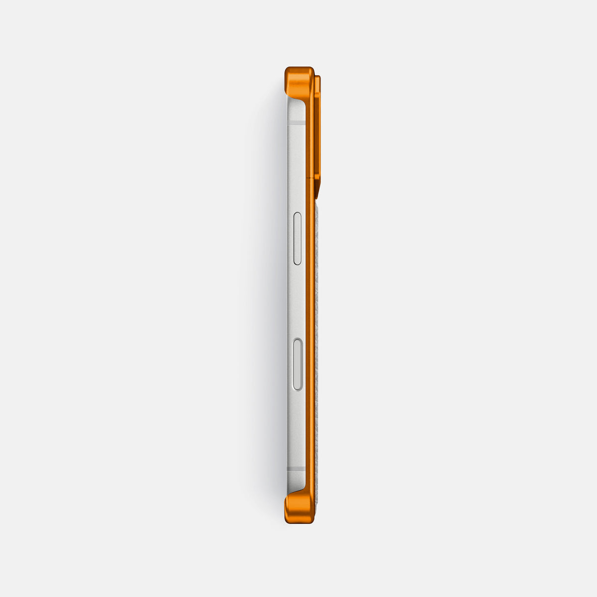 Metal Case For iPhone 17 Pro Max In Calf -3 | Nuage-Orange