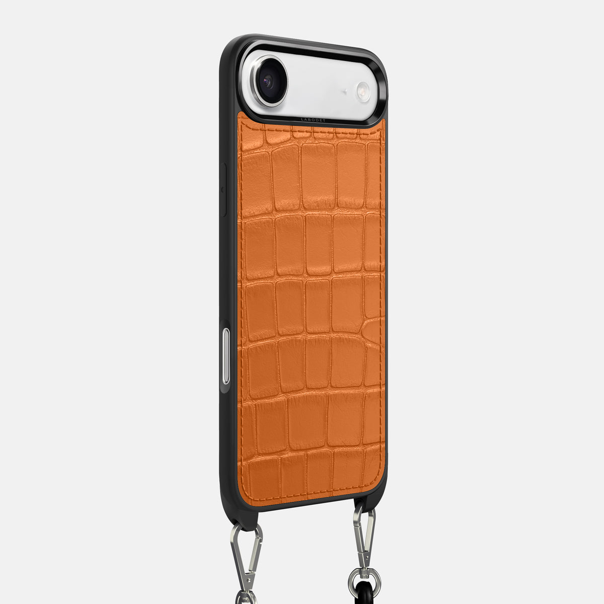 Crossbody Sport Case For iPhone 17 Air In Alligator -2 | Orange