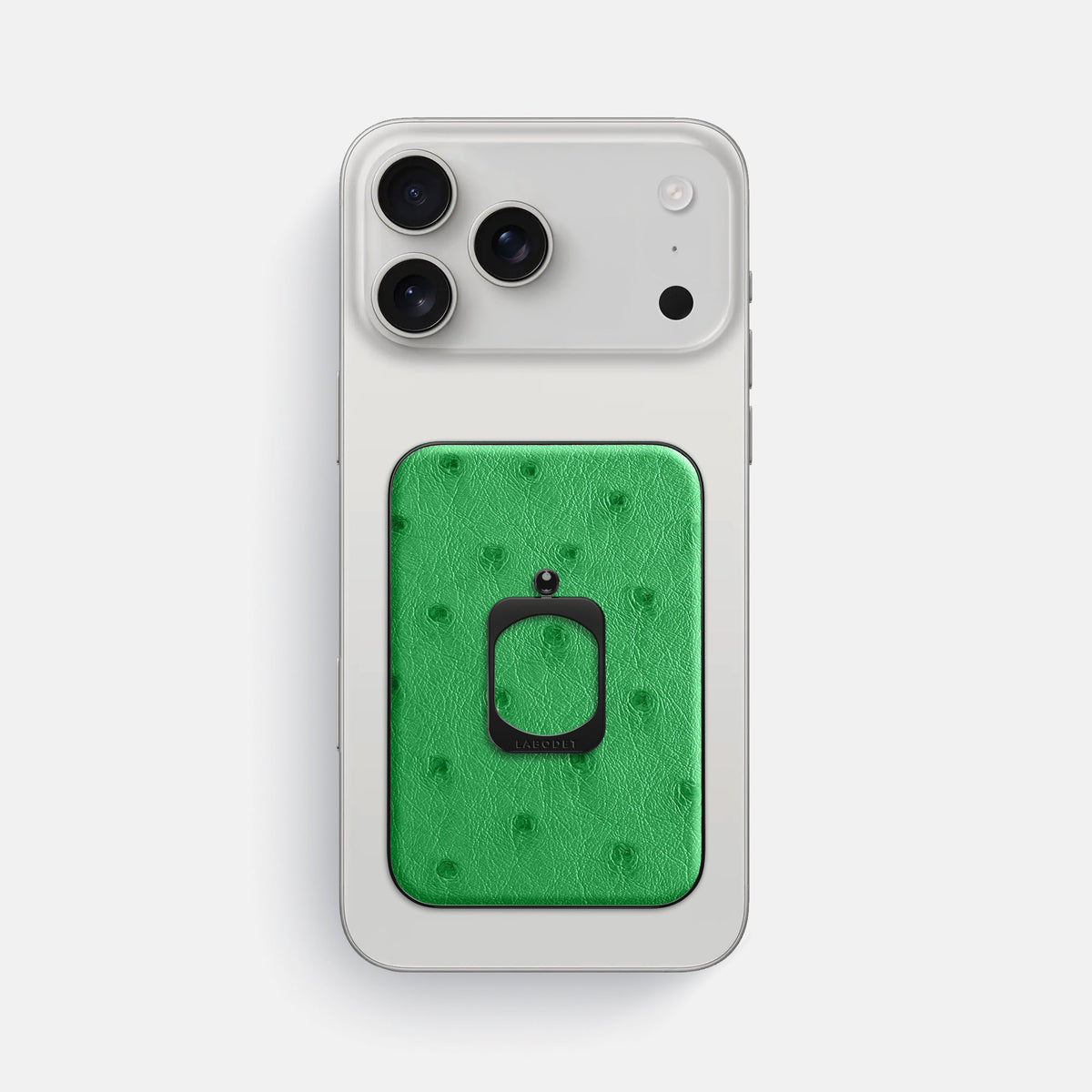 MagSafe Ring For iPhone 18 Pro Max In Ostrich -2 | Kentucky-Green-Black