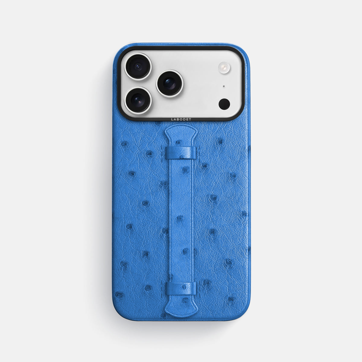 Center Handle For iPhone 17 Pro Max In Ostrich -1 | Royal-Blue-Black
