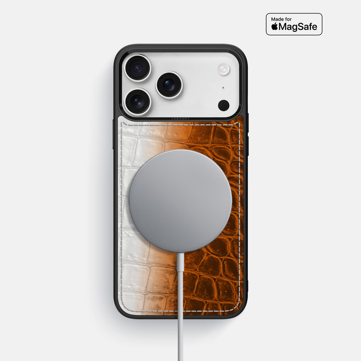 Sport Case For iPhone 17 Pro Max In Himalayan Crocodile -5 | Orange