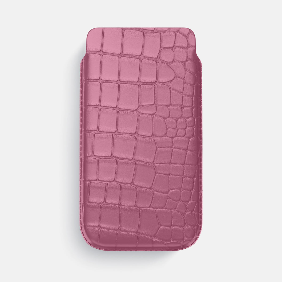 Pouch Case For iPhone 17 Air In Alligator -1 | Pink-Lagoon