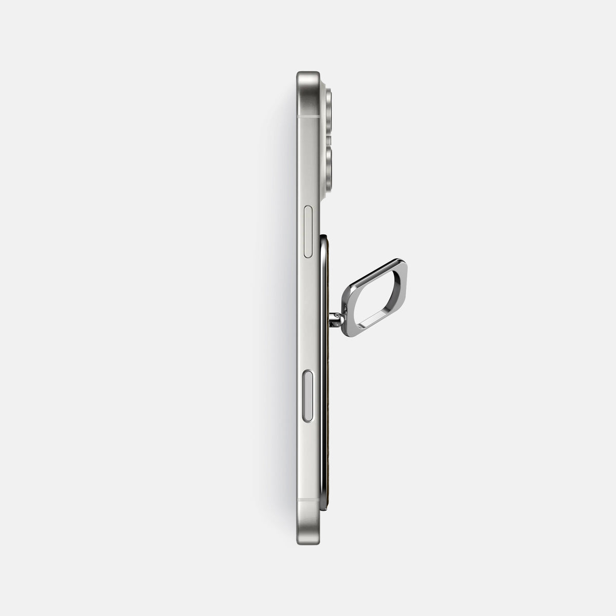 MagSafe Ring For iPhone 17 Pro Max In Porosus Crocodile -3 | Bronze-Steel