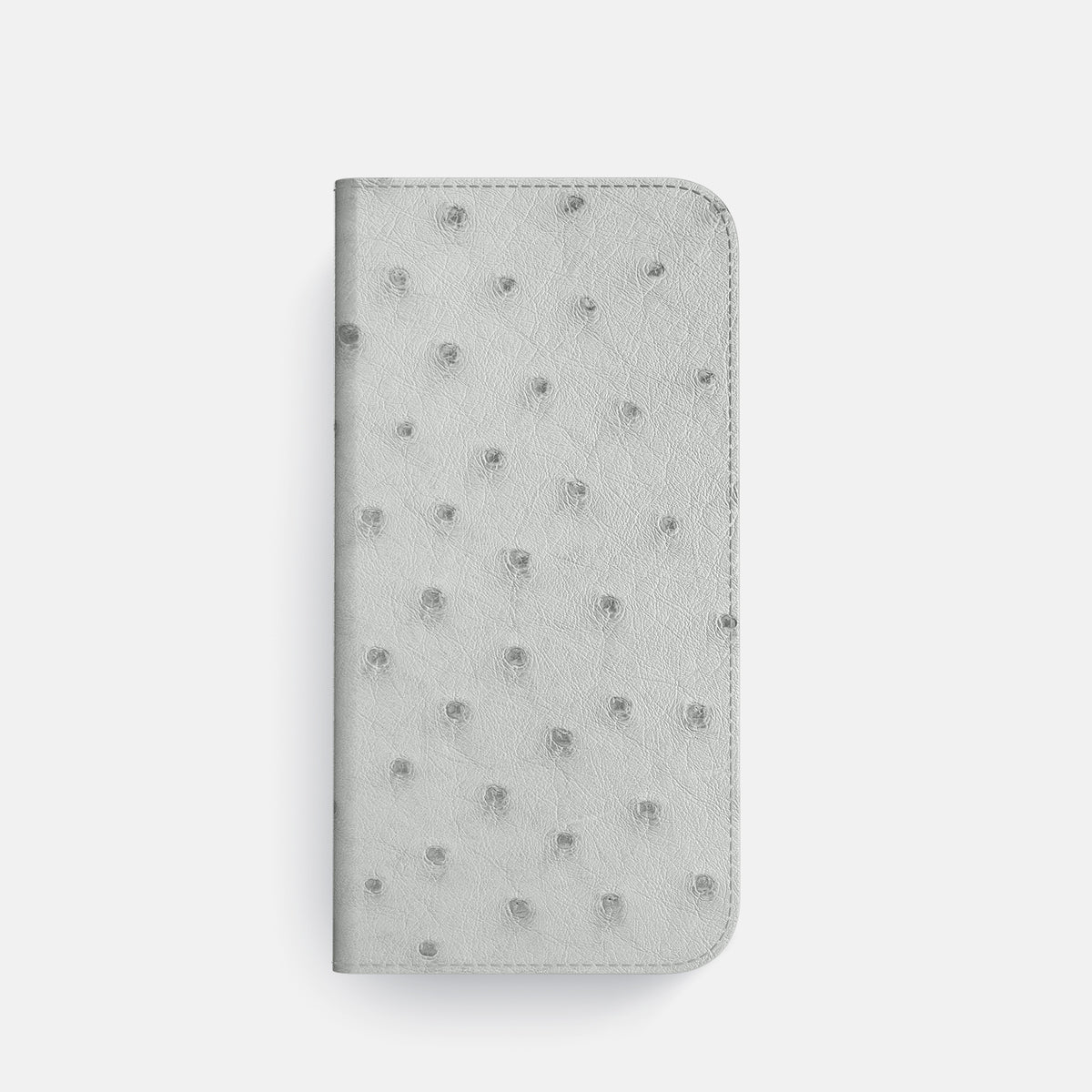 Folio Case For iPhone 17 Pro In Ostrich -4 | White-Black