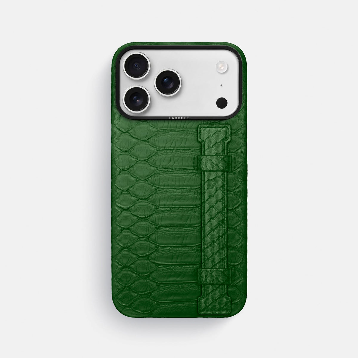 Handle Case For iPhone 18 Pro Max In Python -1 | Green-Black