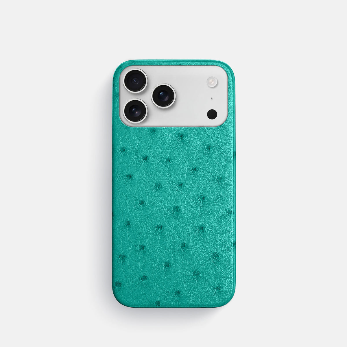 Slim Case For iPhone 17 Pro In Ostrich -1 | Turquoise