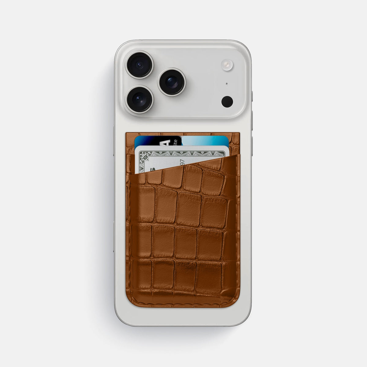 MagSafe Wallet For iPhone 18 Pro Max In Alligator -1 | Honey