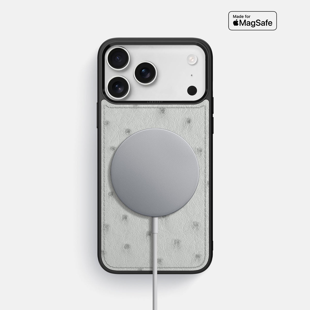 Sport Case For iPhone 18 Pro Max In Ostrich -5 | White