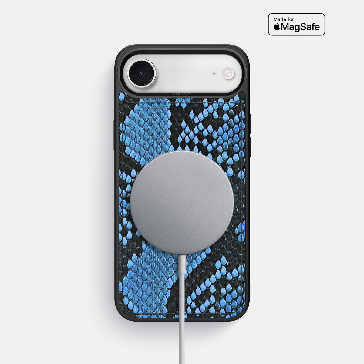 Sport Case For iPhone 17 Air In Deluxe Python -5 | Blue-Jeans