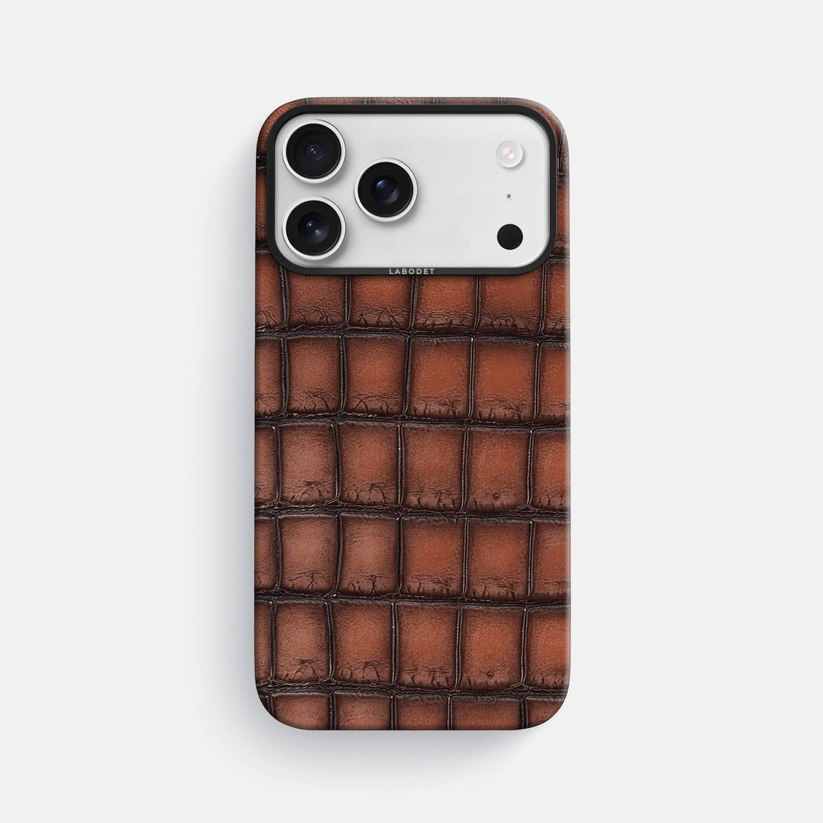 Classic Case For iPhone 18 Pro Max In Patina Alligator -1 | Baobab-Black