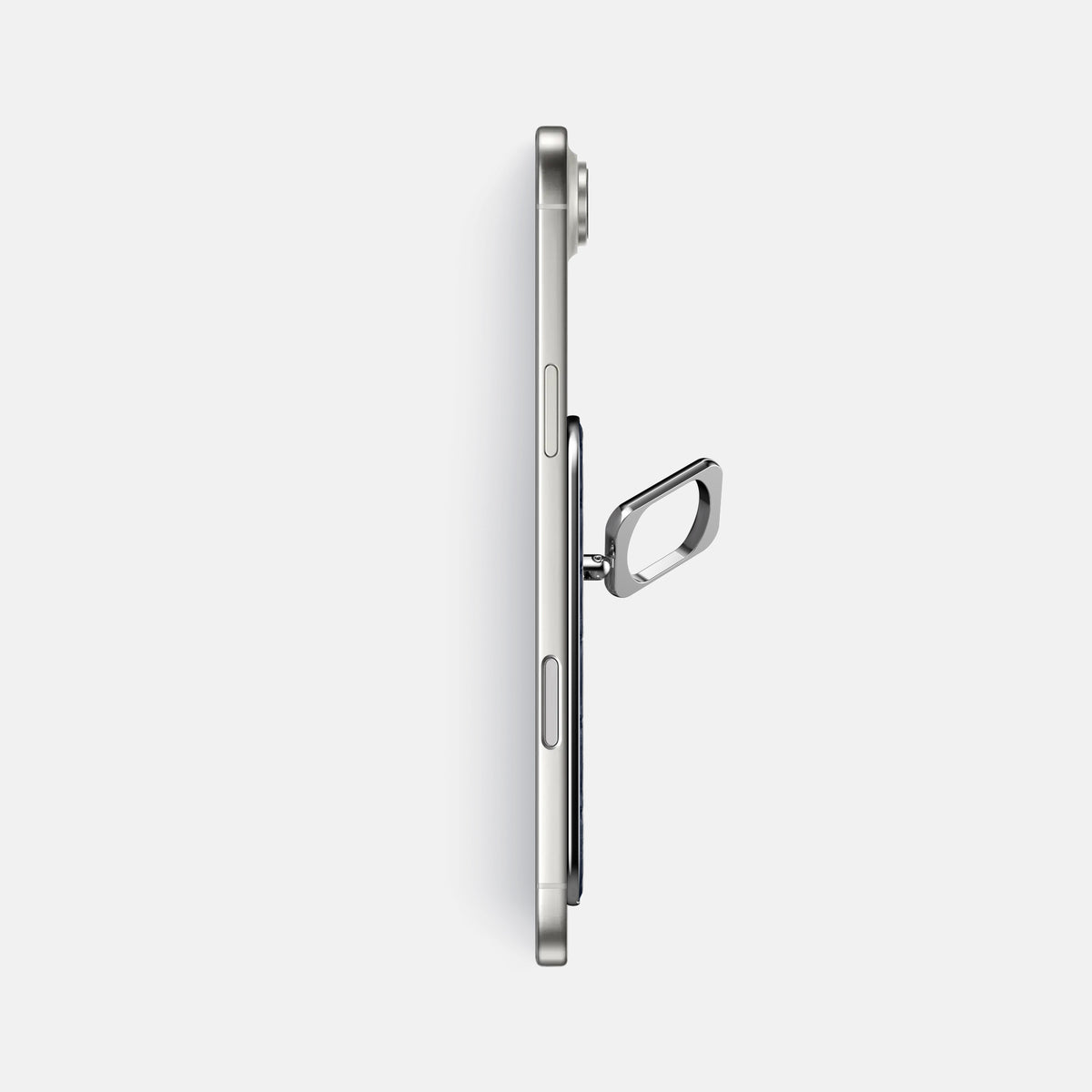 MagSafe Ring For iPhone 17 Air In Porosus Crocodile -3 | Deep-Blue-Sea-Steel