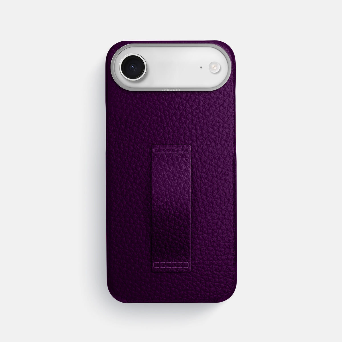 Finger Case For iPhone 17 Air In Calf -1 | Violet-Steel