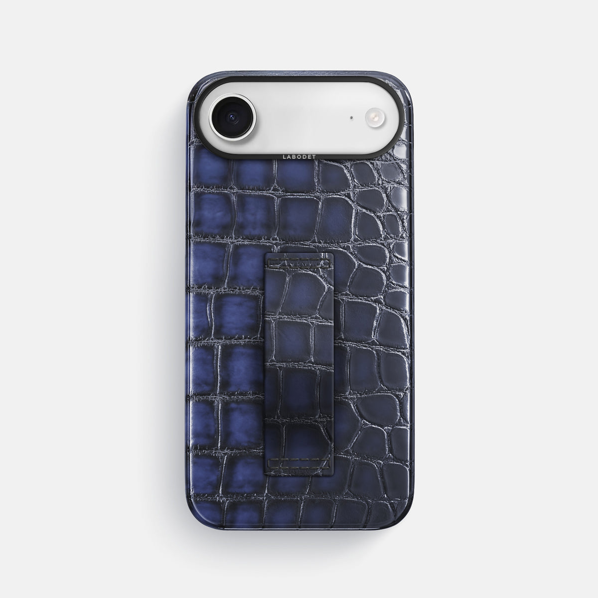 Finger Case For iPhone 17 Air In Patina Alligator -1 | Havana-Blue-Black