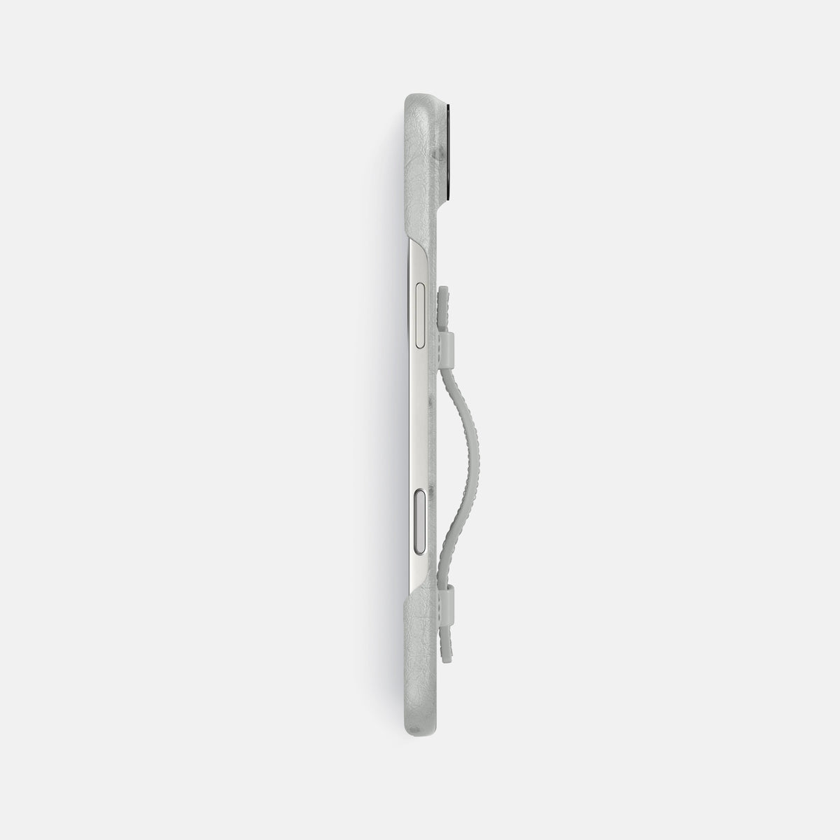 Handle Case For iPhone 17 Air In Ostrich -3 | White-Black