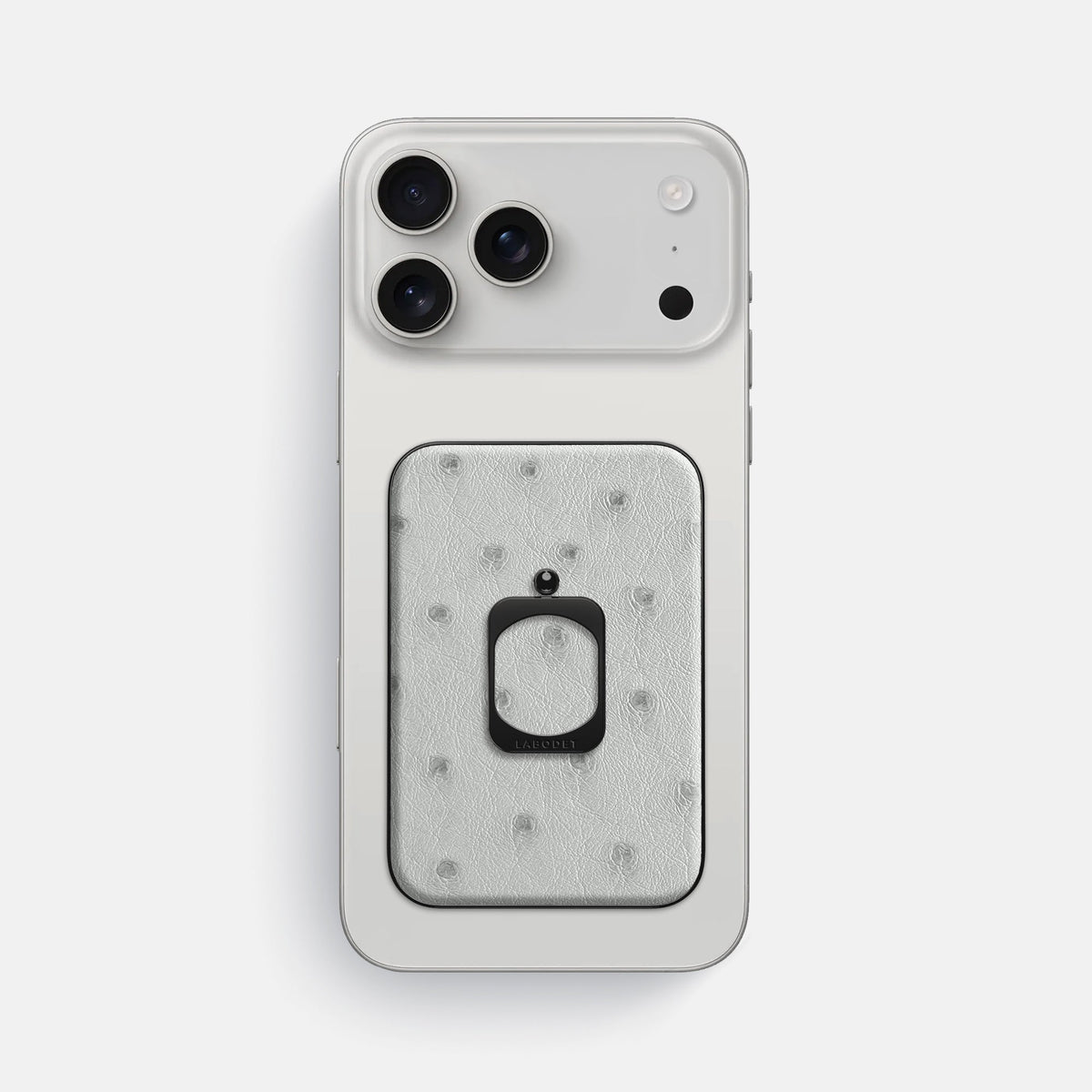 MagSafe Ring For iPhone 18 Pro Max In Ostrich -2 | White-Black