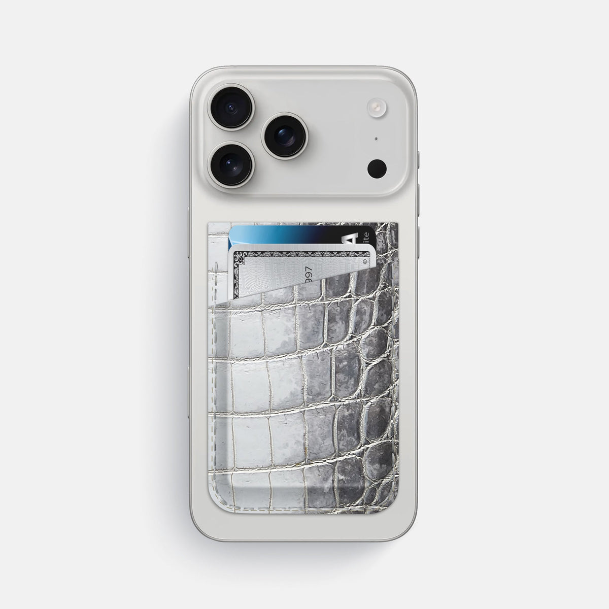 MagSafe Wallet For iPhone 17 Pro Max In Himalayan Crocodile