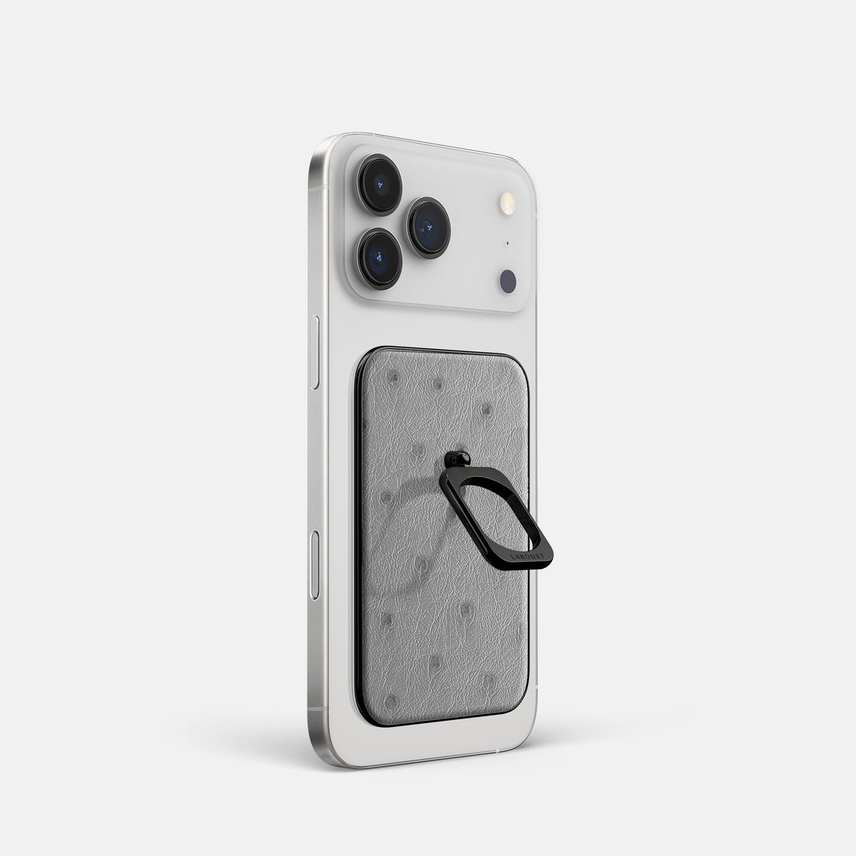 MagSafe Ring For iPhone 18 Pro In Ostrich -1 | Silver-Black