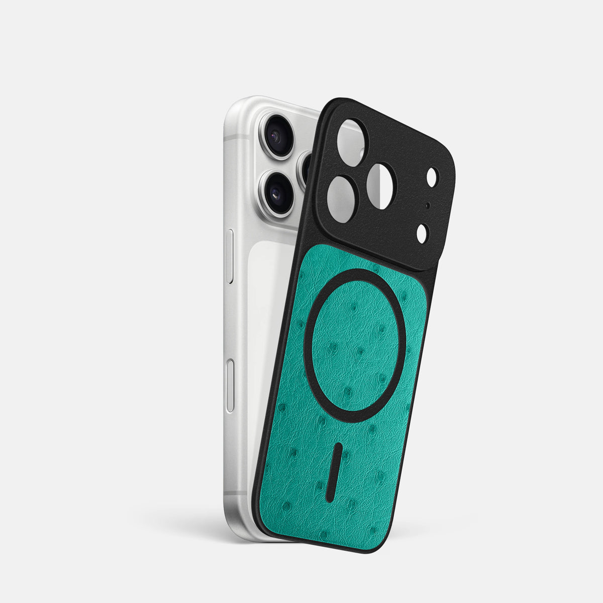 MagSafe Mask For iPhone 17 Pro In Ostrich -1 | Turquoise