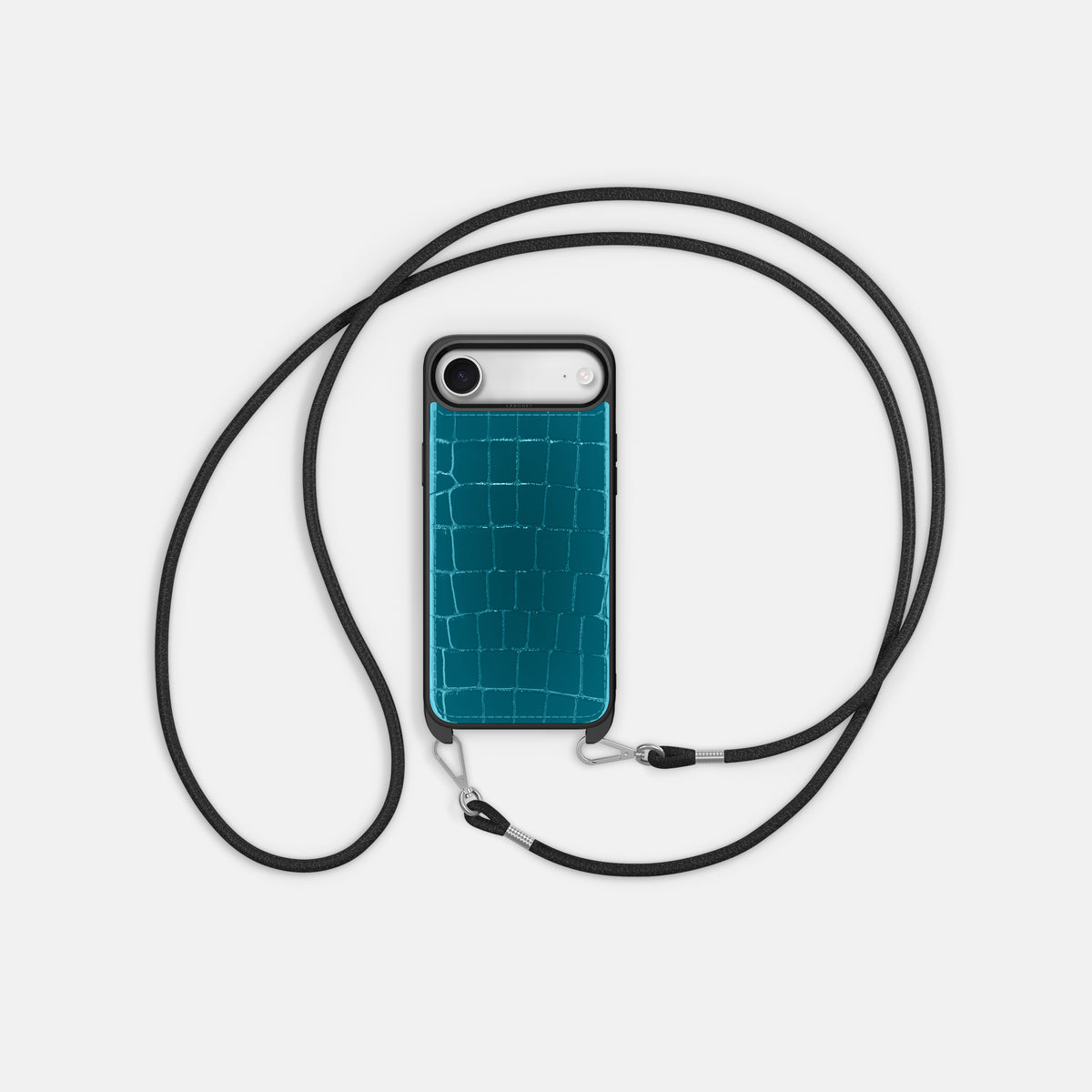 Crossbody Sport Case For iPhone 17 Air In Shiny Alligator -5 | Curacao