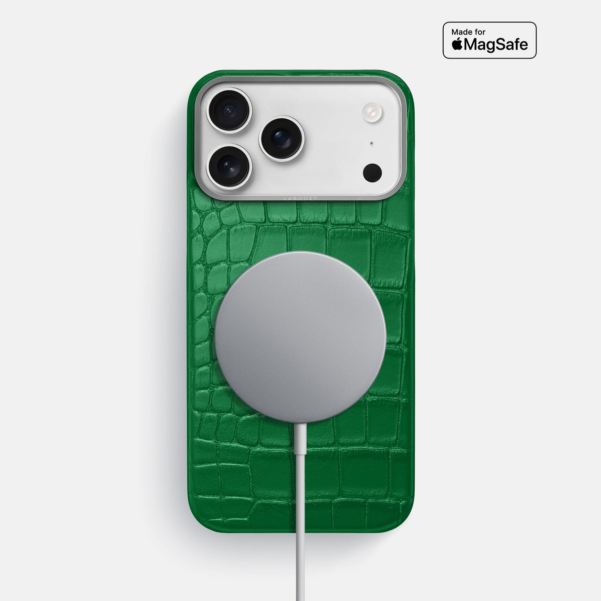 Classic Case For iPhone 18 Pro Max In Alligator -5 | Forest-Green-Steel