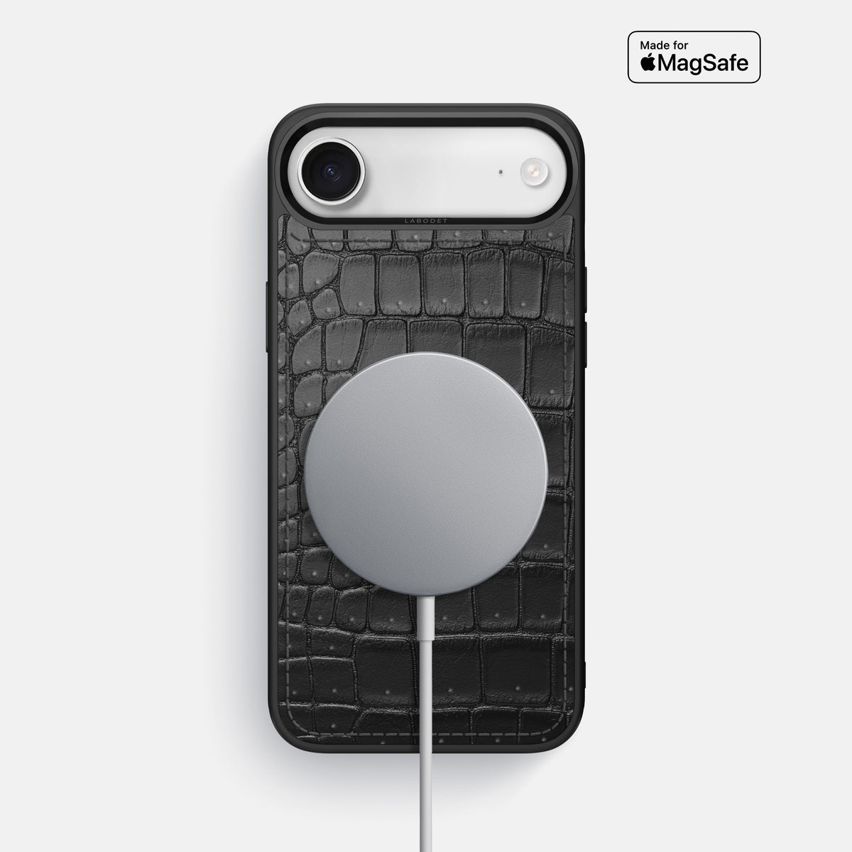 Sport Case For iPhone 17 Air In Porosus Crocodile -5 | Black