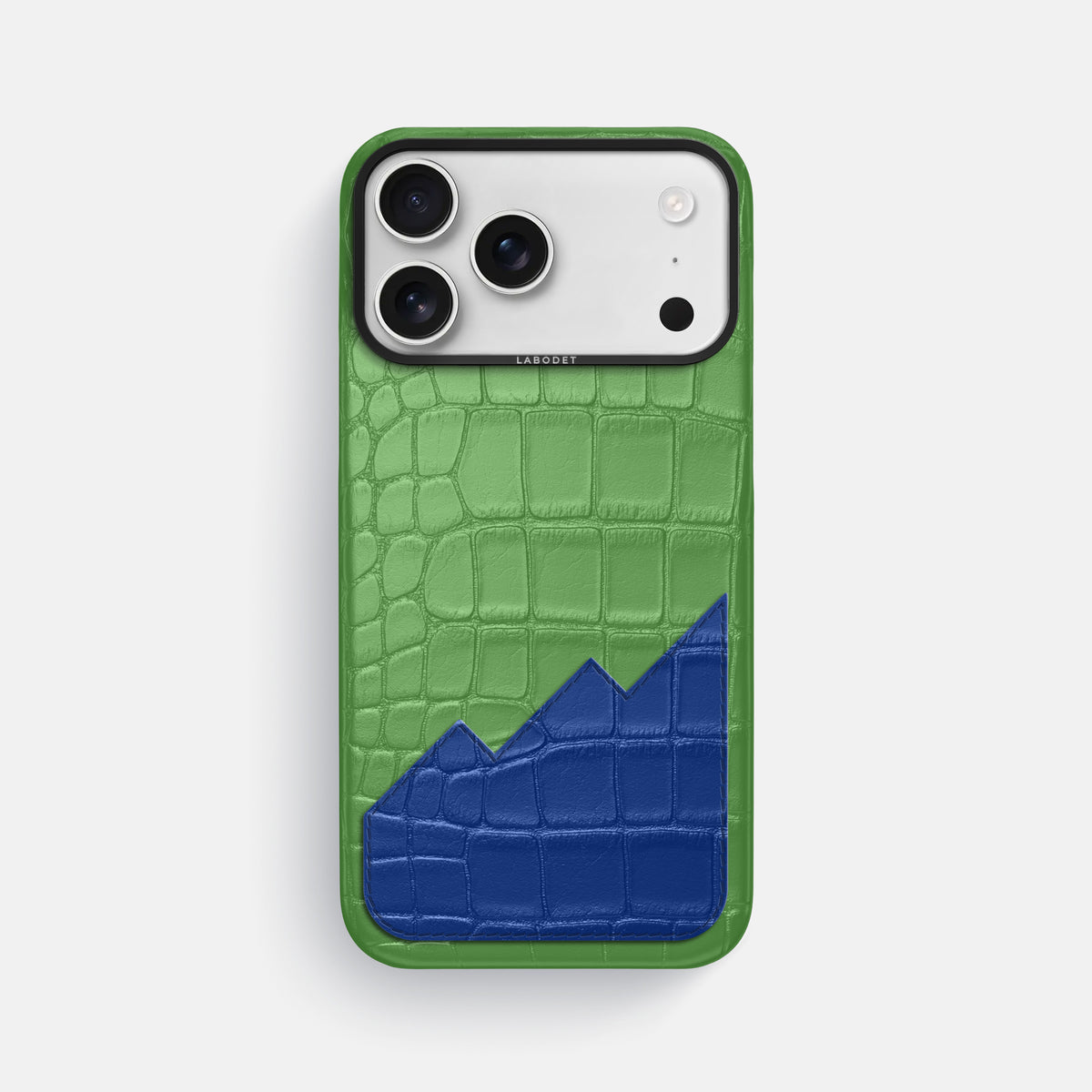 Classic Case With UpOnly For iPhone 17 Pro Max In Alligator -1 | Apple-Green-Black