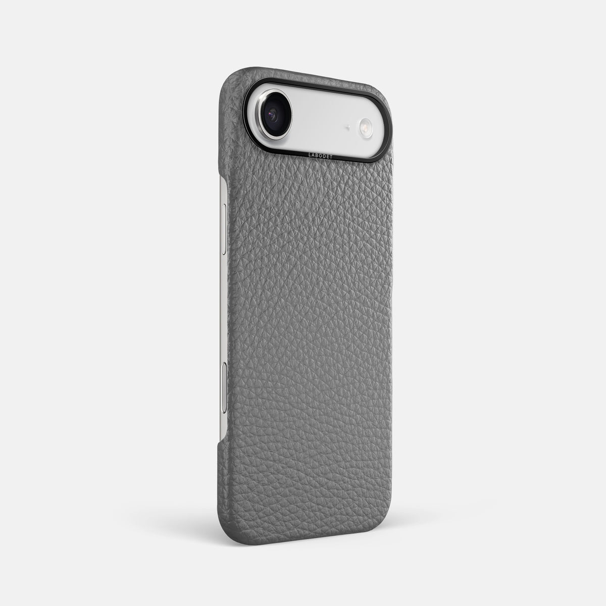 Classic Case For iPhone 17 Air In Calf -2 | Souris-Black