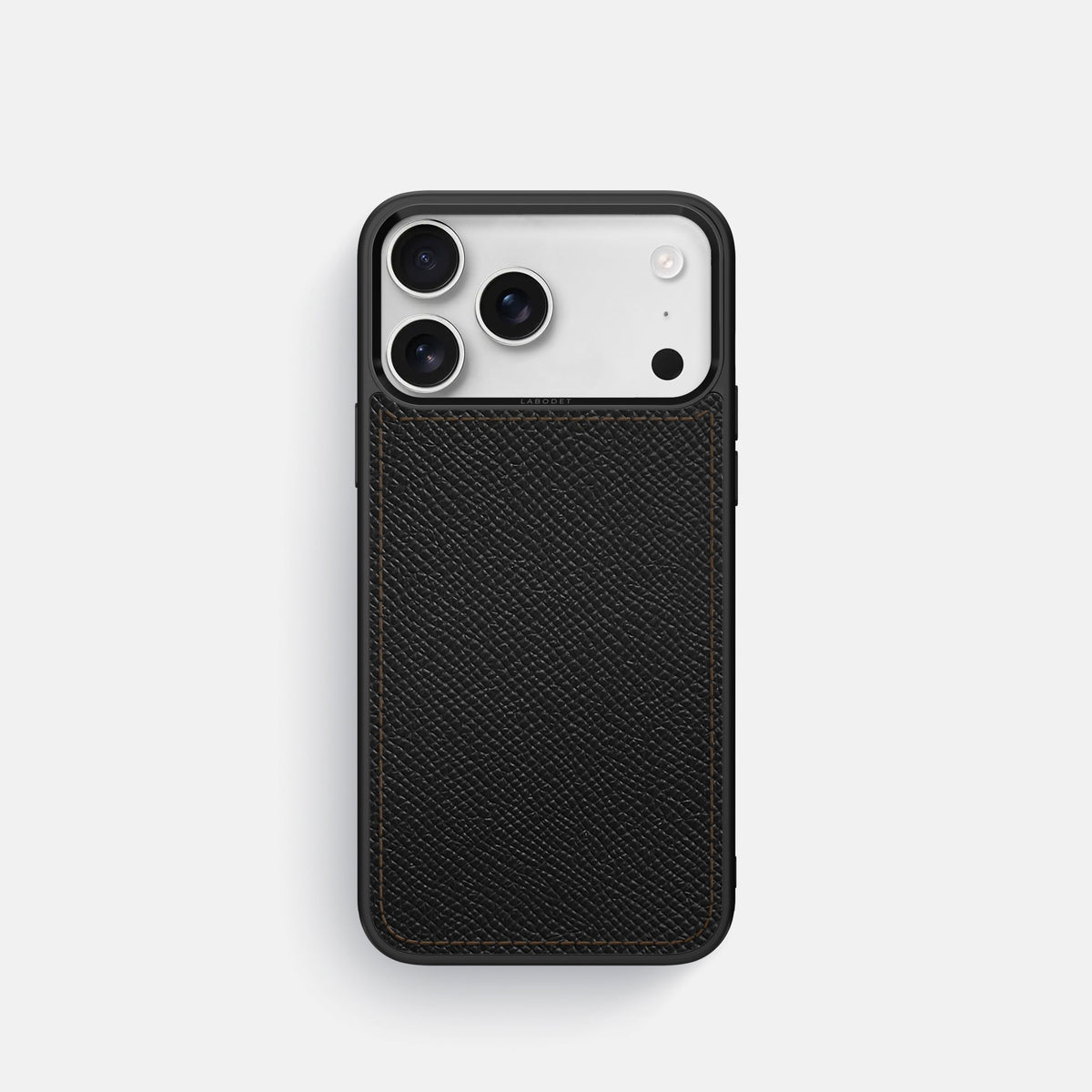 Sport Case For iPhone 18 Pro In Epsom-Style Calf -1 | Black