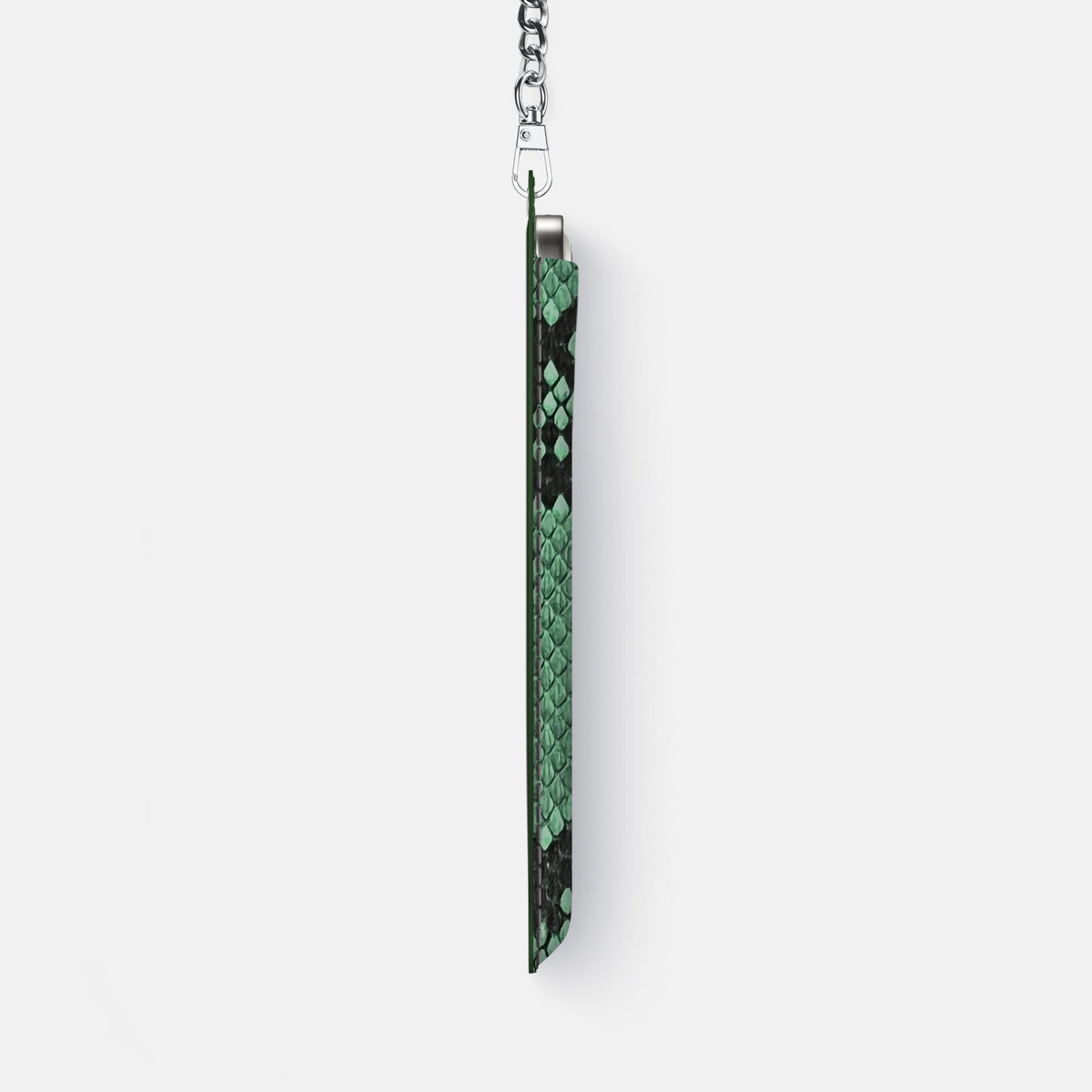 Crossbody Bag For iPhone 18 Pro Max In Deluxe Python -4 | Forest-Green-Steel