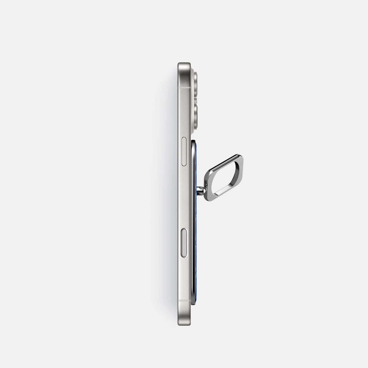 MagSafe Ring For iPhone 17 Pro In Alligator -3 | Royal-Blue-Steel