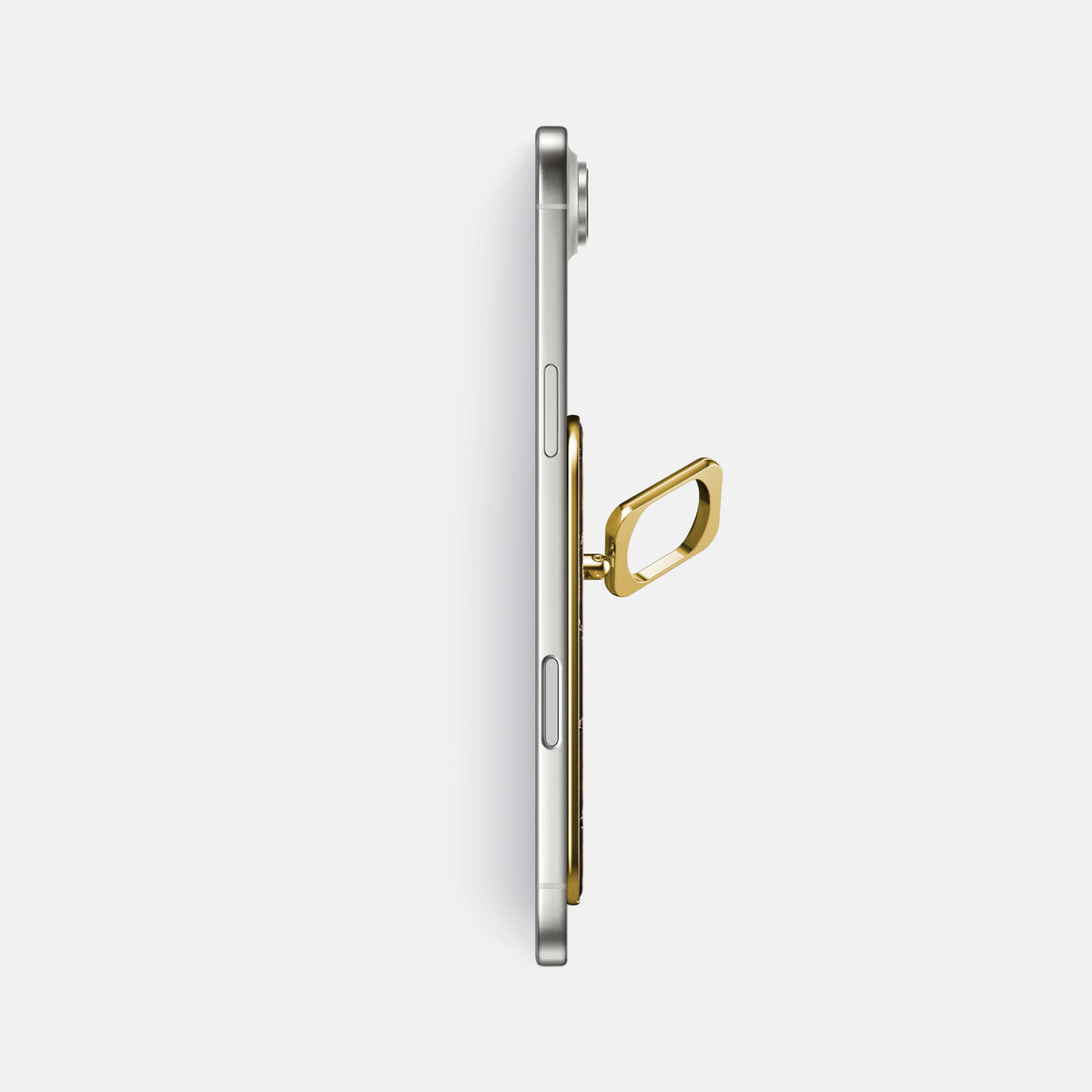 MagSafe Ring For iPhone 17 Air In Patina Alligator -3 | Havana-Brown-Gold