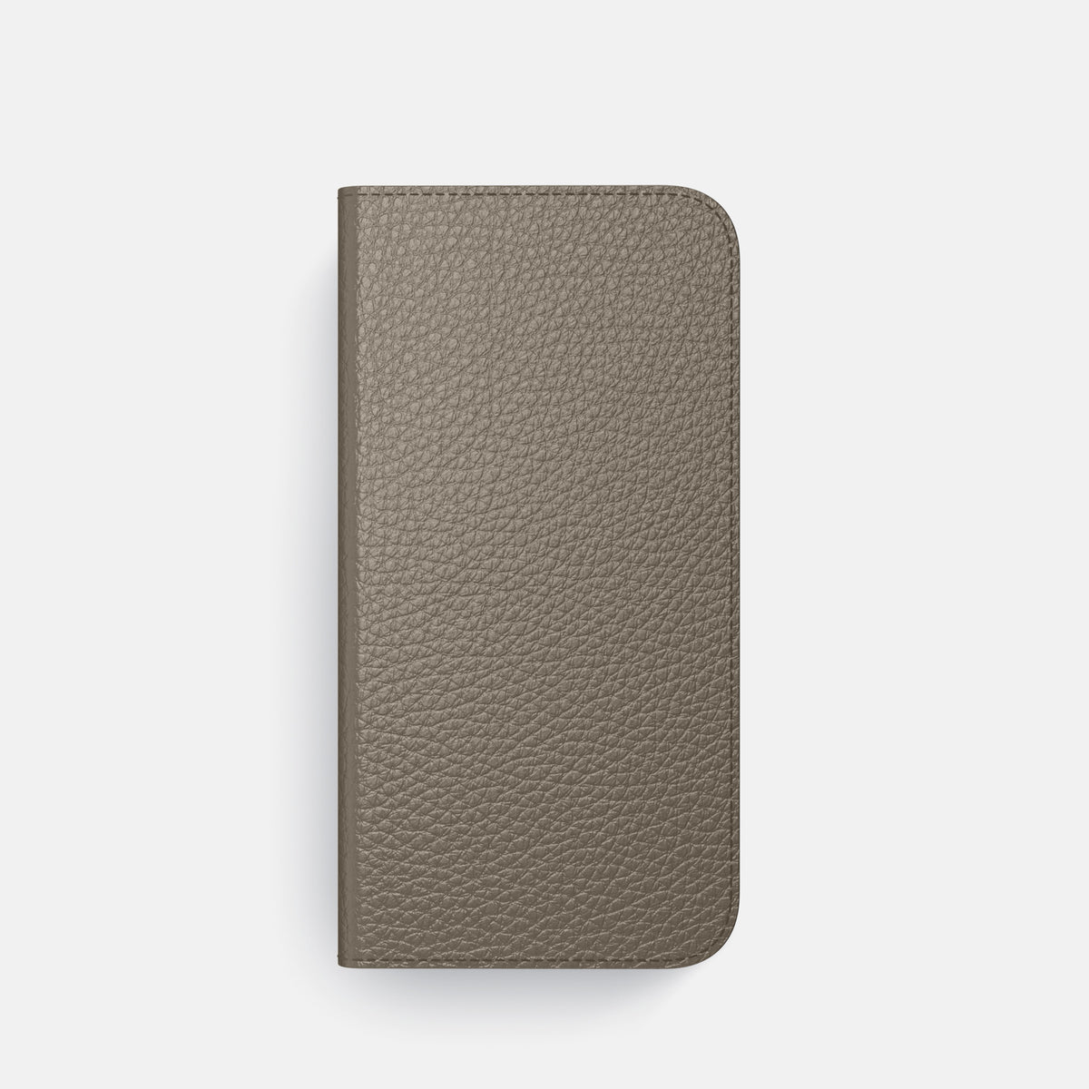 Folio Slim Case For iPhone 17 Pro In Calf -4 | Taupe