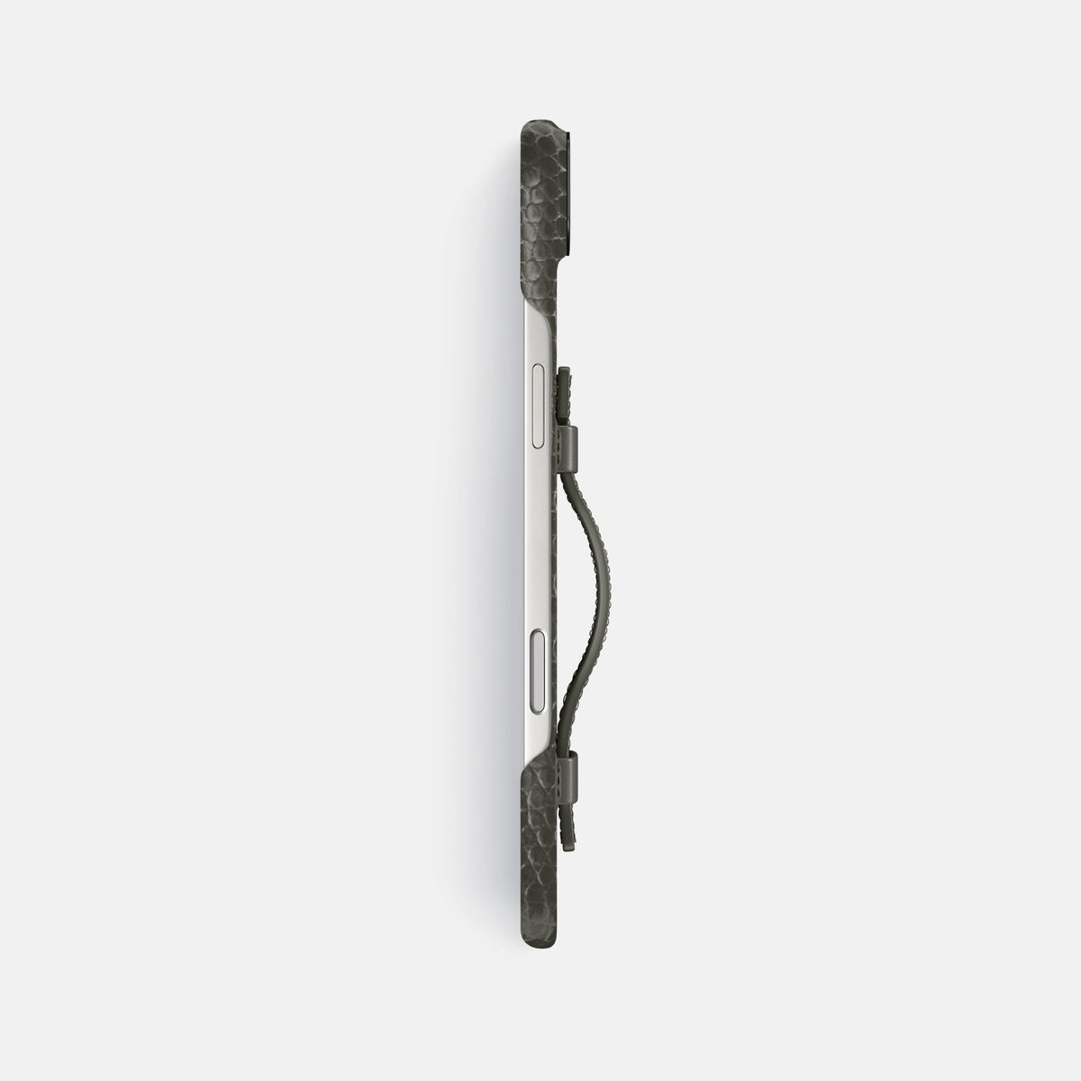 Handle Case For iPhone 17 Air In Lizard -3 | Grey-Black