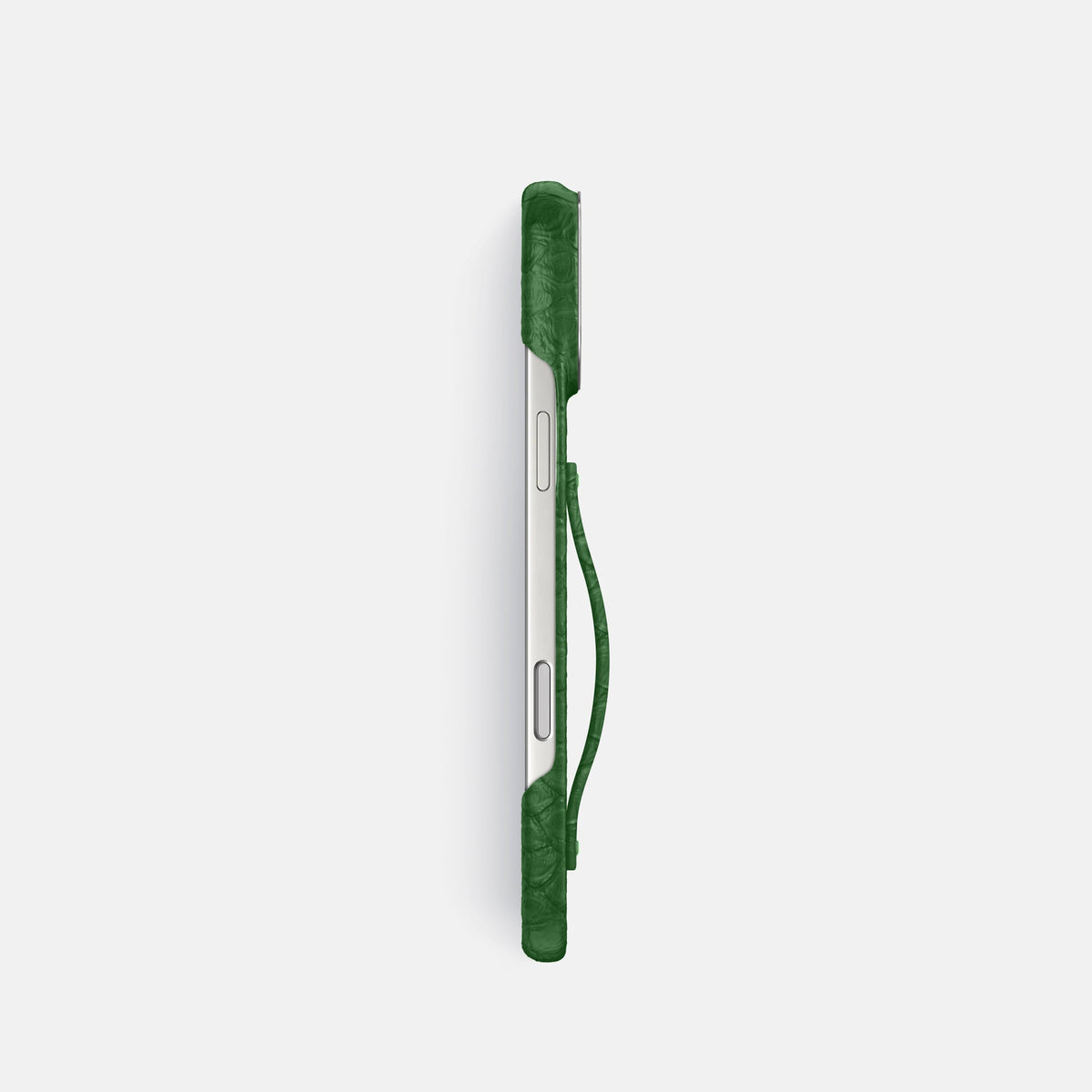 Finger Case For iPhone 18 Pro In Python -3 | Green-Steel