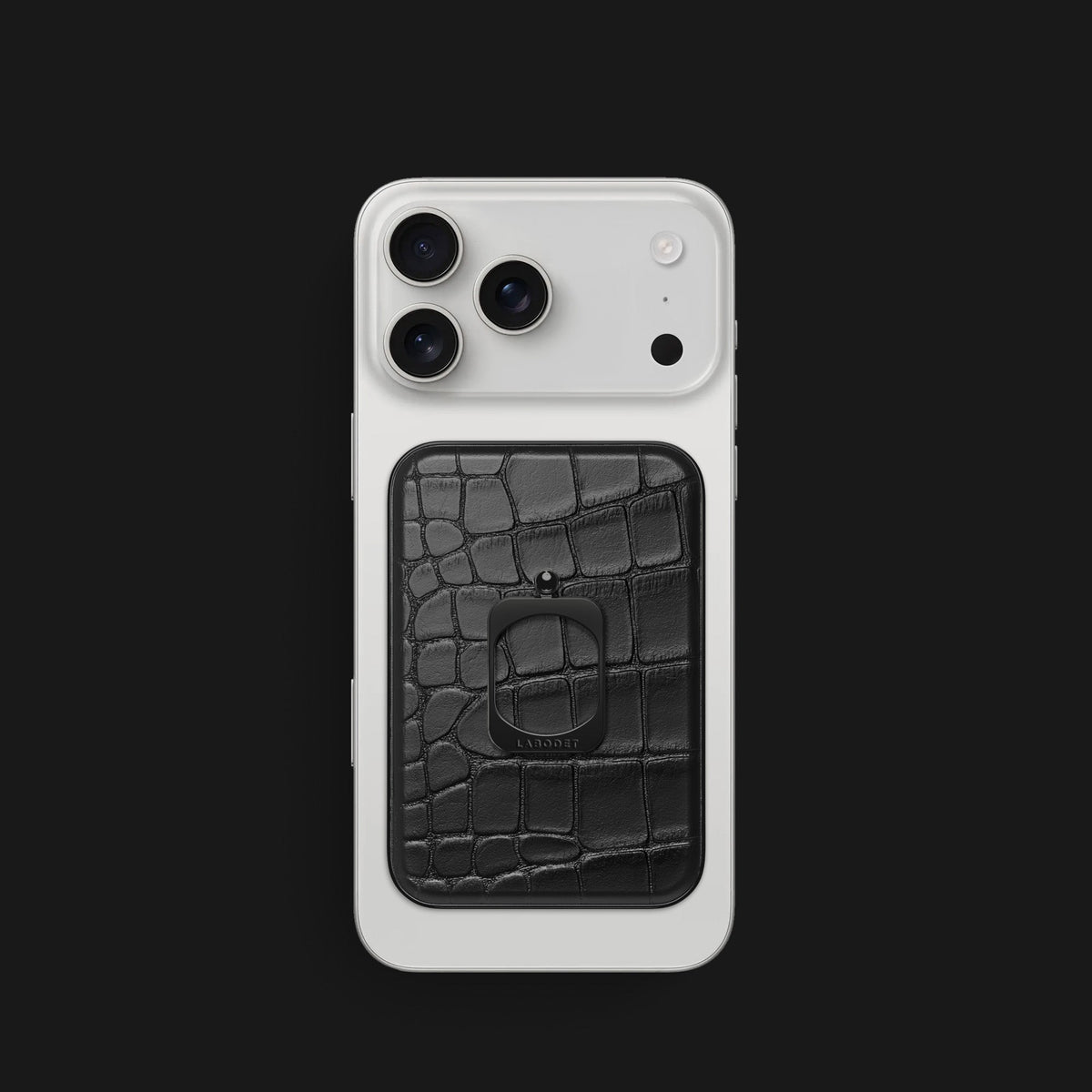 MagSafe Ring Edition Black For iPhone 18 Pro In Alligator -1 | Edition-Black-Black