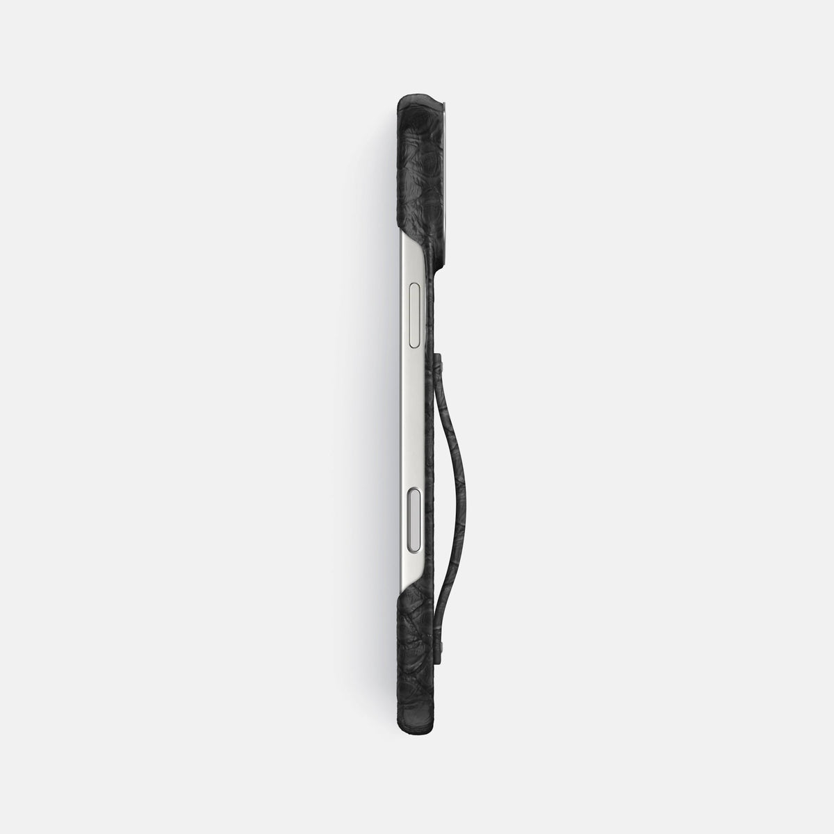 Finger Case For iPhone 18 Pro Max In Python -3 | Black-Steel