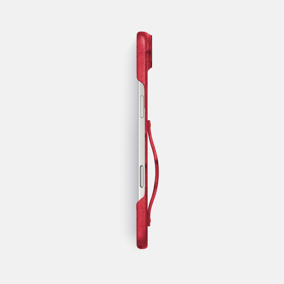 Finger Case For iPhone 17 Air In Ostrich -3 | Red-Black