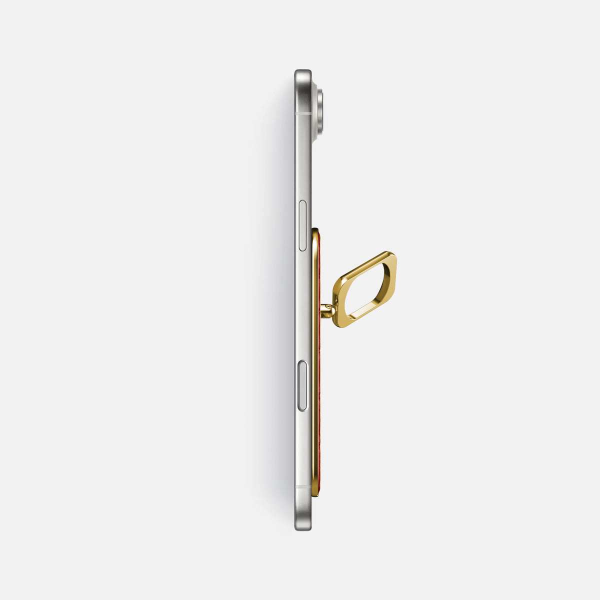 MagSafe Ring For iPhone 17 Air In Alligator -3 | Red-Gold