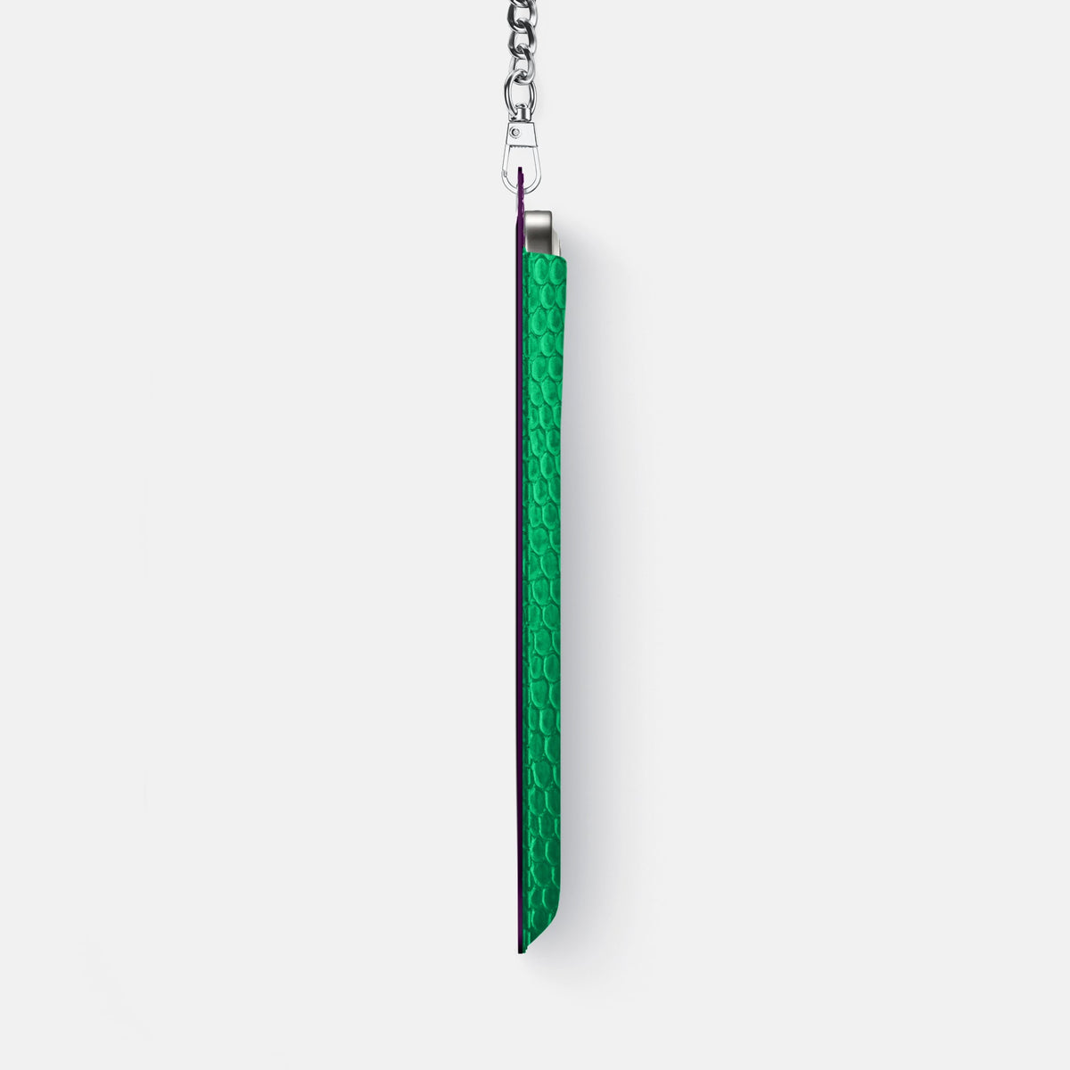 Crossbody Bag For iPhone 18 Pro Max In Lizard -4 | Apple-Green-Steel