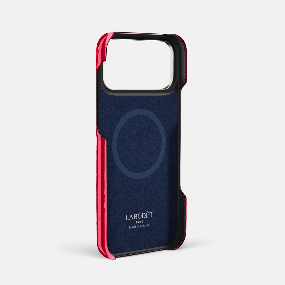 Classic Case For iPhone 18 Pro Max In Shiny Alligator -4 | Cherry-Steel
