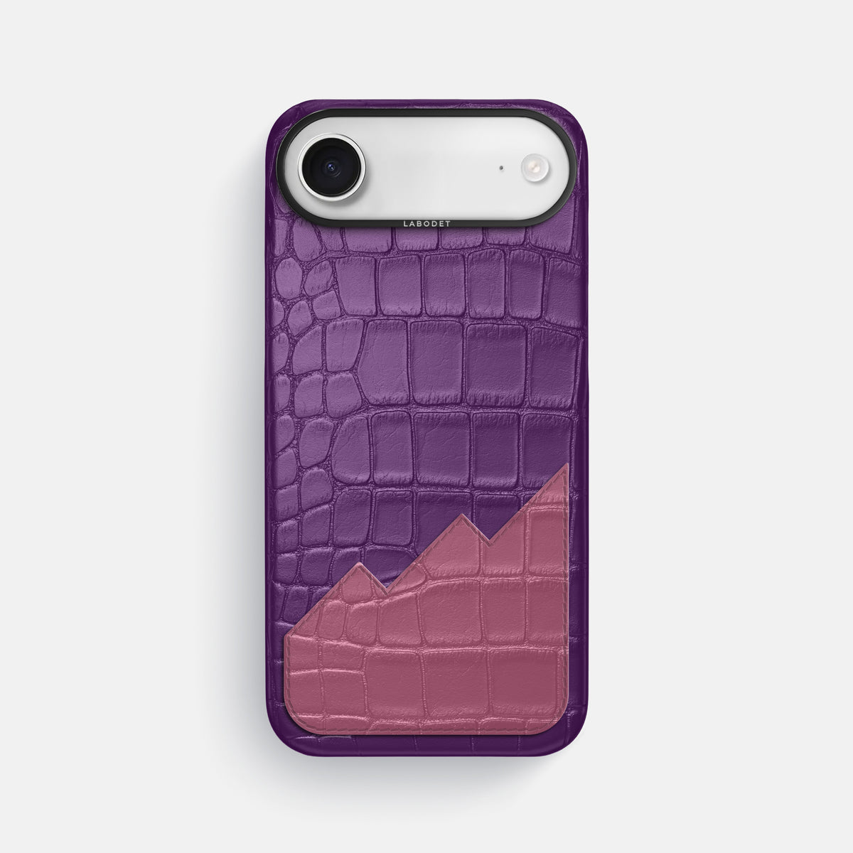 Classic Case With UpOnly For iPhone 17 Air In Alligator -1 | Purple-Black