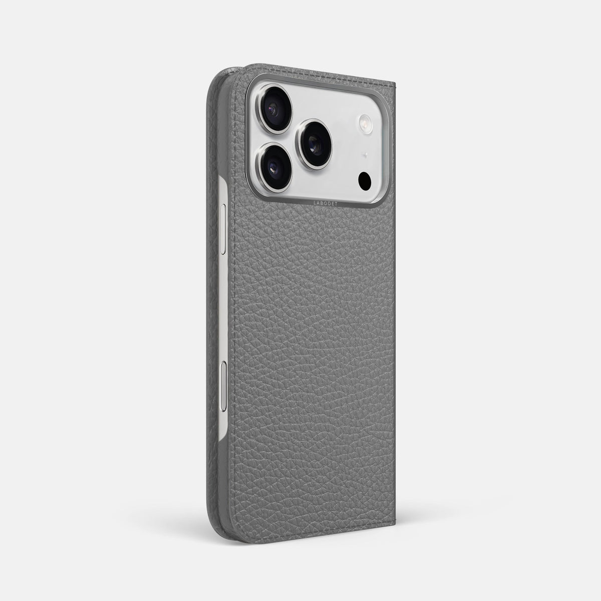 Folio Case For iPhone 18 Pro Max In Calf -1 | Souris-Steel