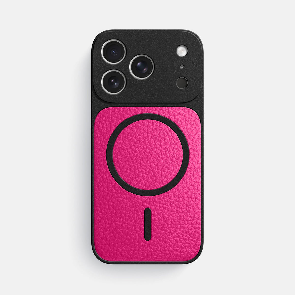 MagSafe Mask For iPhone 18 Pro Max In Calf -3 | Magenta