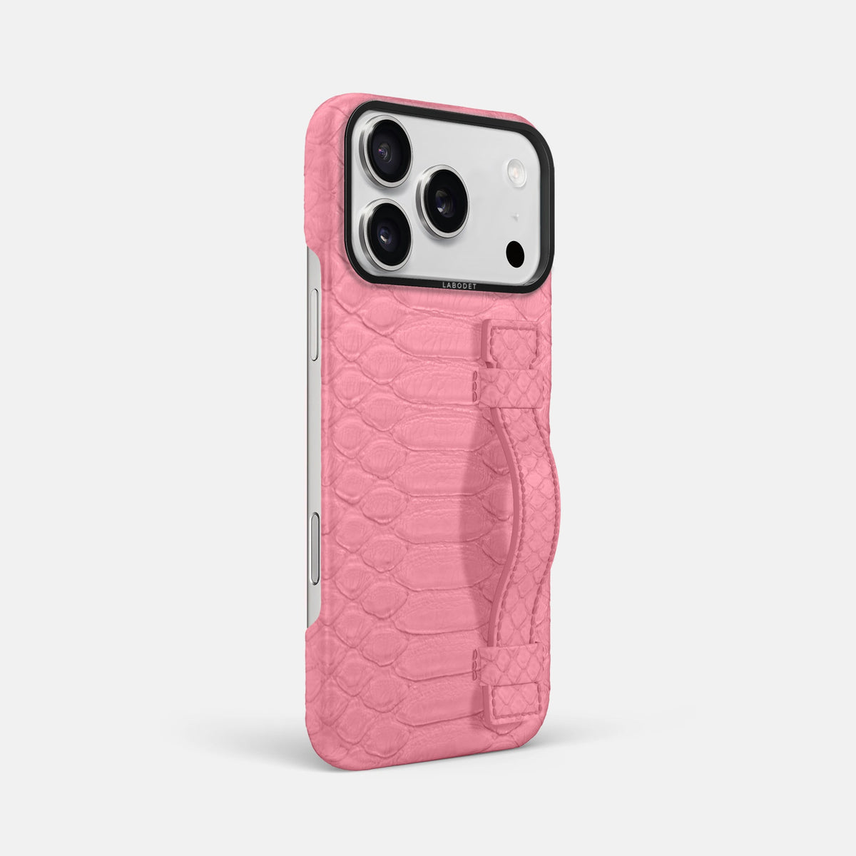 Handle Case For iPhone 18 Pro Max In Python -2 | Pink-Black