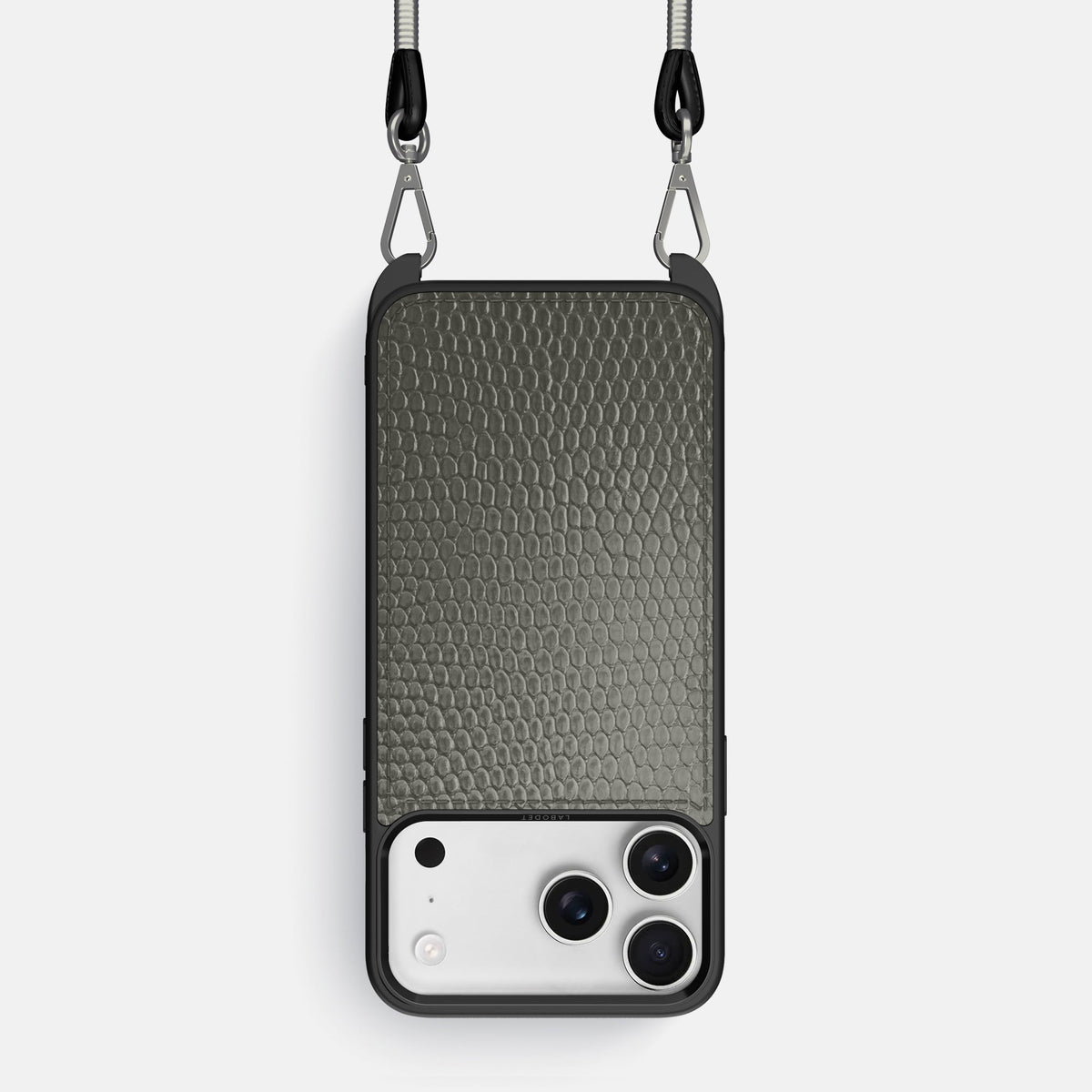 Crossbody Sport Case For iPhone 18 Pro In Lizard -1 | Grey