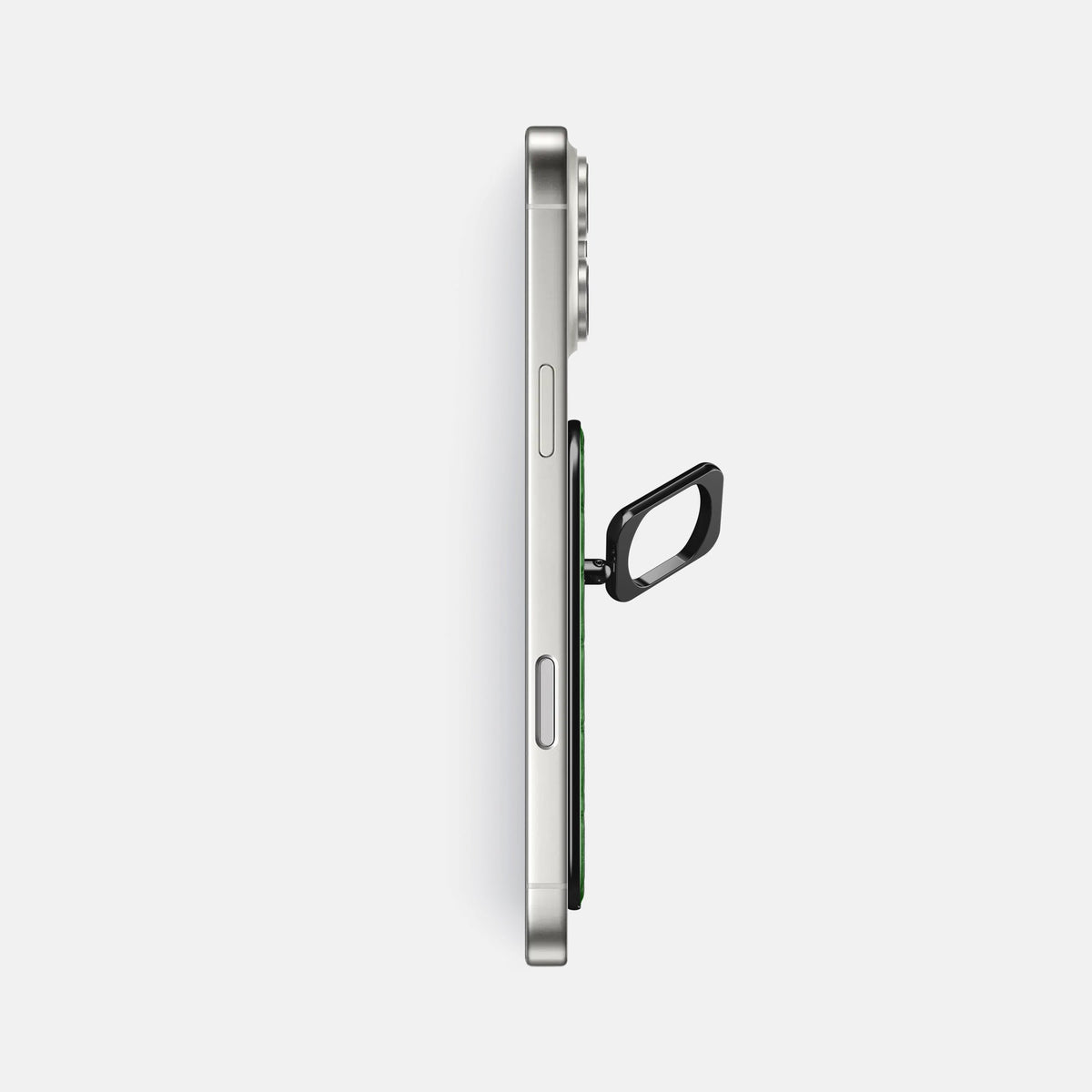 MagSafe Ring For iPhone 18 Pro Max In Calf -3 | Herb-Black