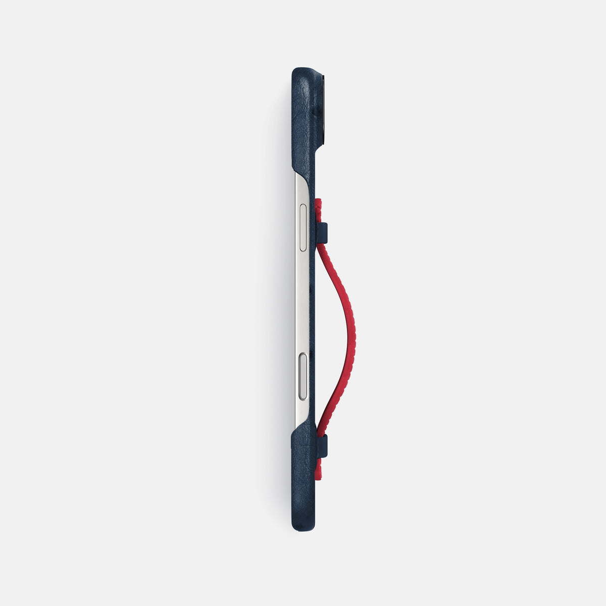 Center Handle Coloré For iPhone 17 Air In Ostrich -2 | Navy-Blue-Black